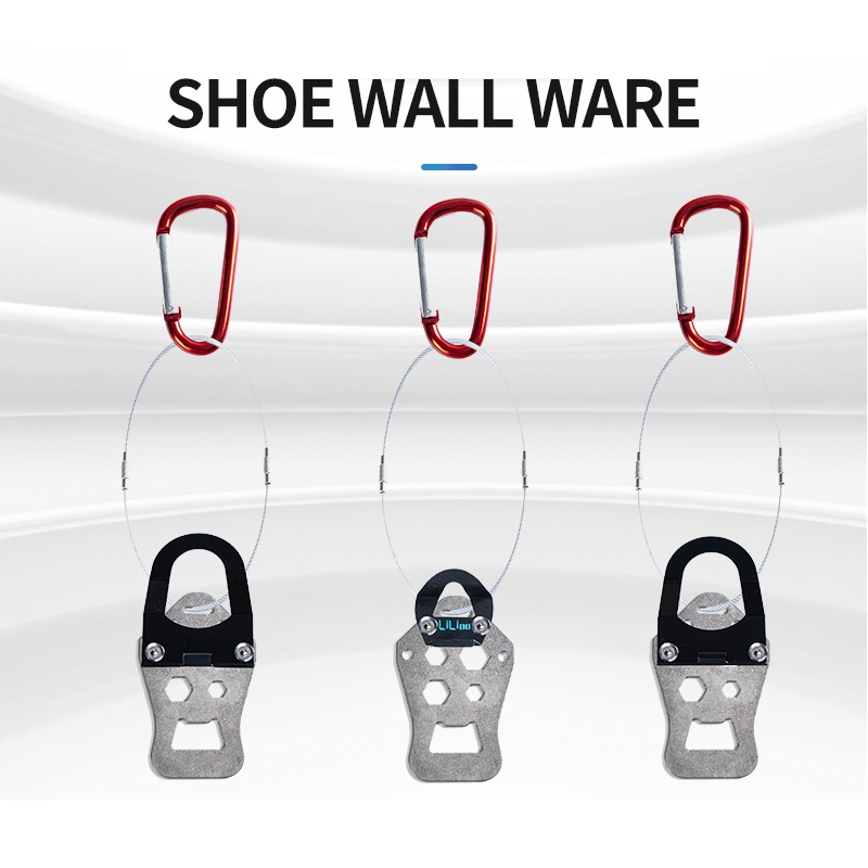 Men Shoes Rack - Sepatu Bersepeda Dudukan Dinding Gantungan Dinding