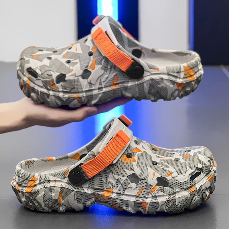Men'S Shoes With Support - Sandal Clogs Pria Baru, Sandal Taman