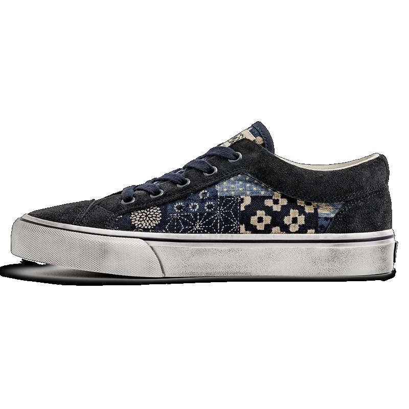 Men'S Shoes Japanese Brand - Sepatu Pria Sepatu Kanvas Cetak Retro