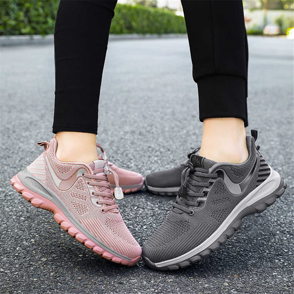 Men'S Shoes Casual Sneakers - Sepatu Rajut Anti Selip Pria Ukuran