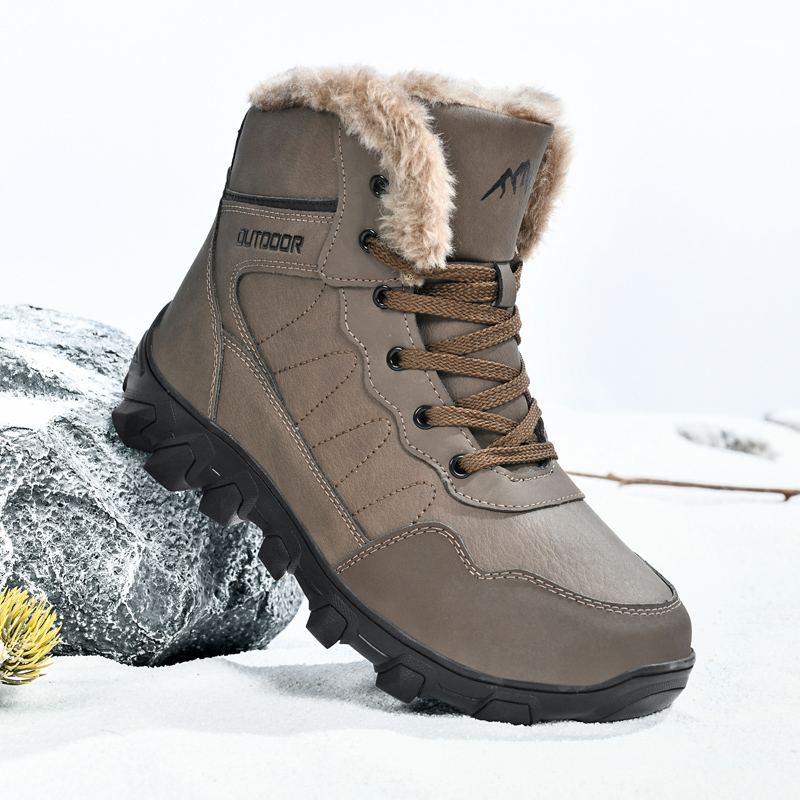 Men'S Shoes With Support - Sepatu Bot Musim Dingin Pria Sepatu