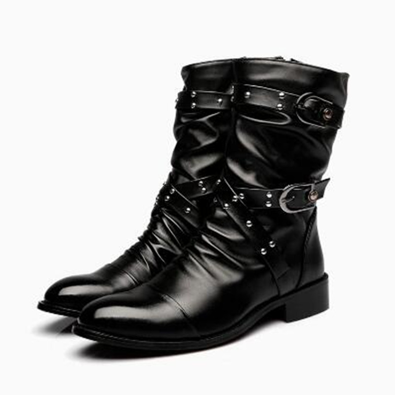 Men Shoes Size 46 - Sepatu Bot Kulit Pria Berkualitas Tinggi