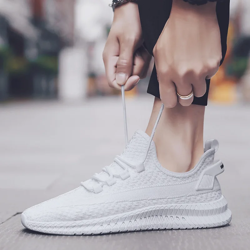 Men'S Shoes With Support - Sepatu Tenun Pria 2025 Merek Baru