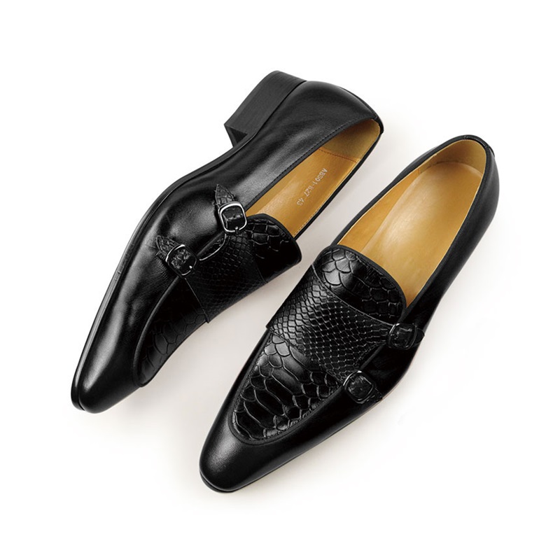 Men Shoes Red Bottom - Sepatu kulit sol karet untuk pria,