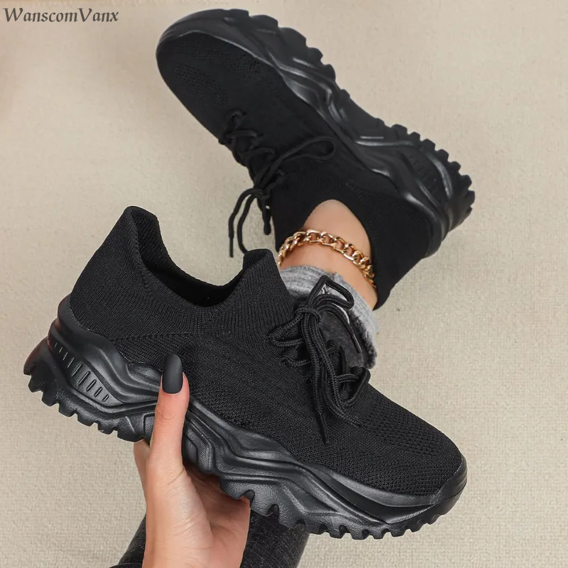 Men'S Shoes Casual Sneakers - Sepatu Sneakers Platform Chunky Fashion untuk