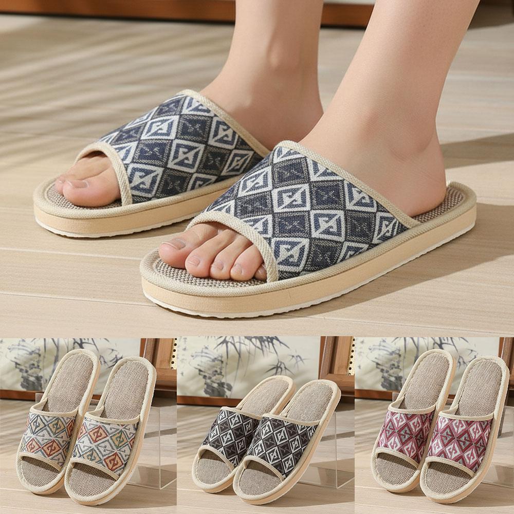 Sendal Rumah Linen Four Season - Men Shoes Style ulasan dan harga