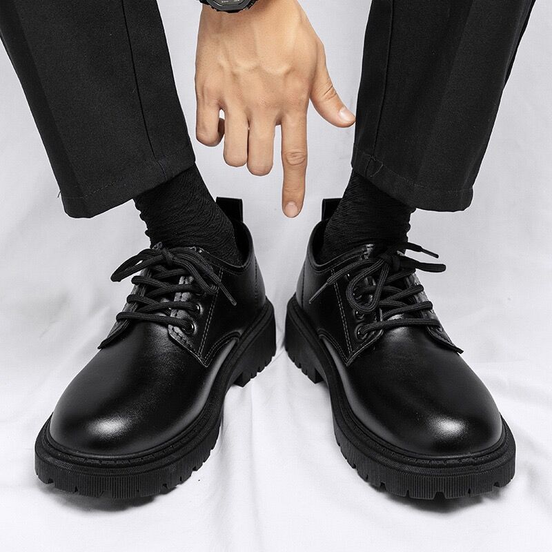 Sepatu Kerja Chef Pria Baru Mu - Boat Shoe Leather ulasan dan harga