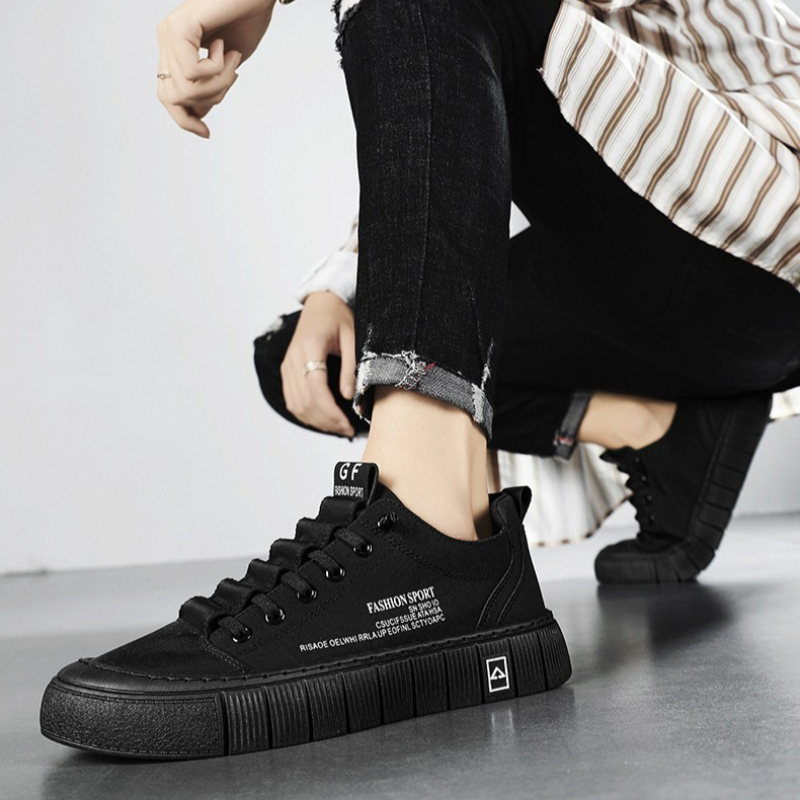 Sepatu Sneakers Kanvas Pria So - Men'S Shoes Casual Sneakers ulasan dan harga
