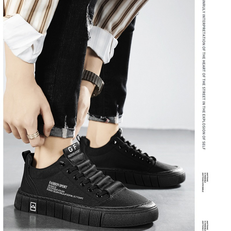 Sepatu Sneakers Kanvas Pria So - Men'S Shoes Casual Sneakers ulasan dan harga