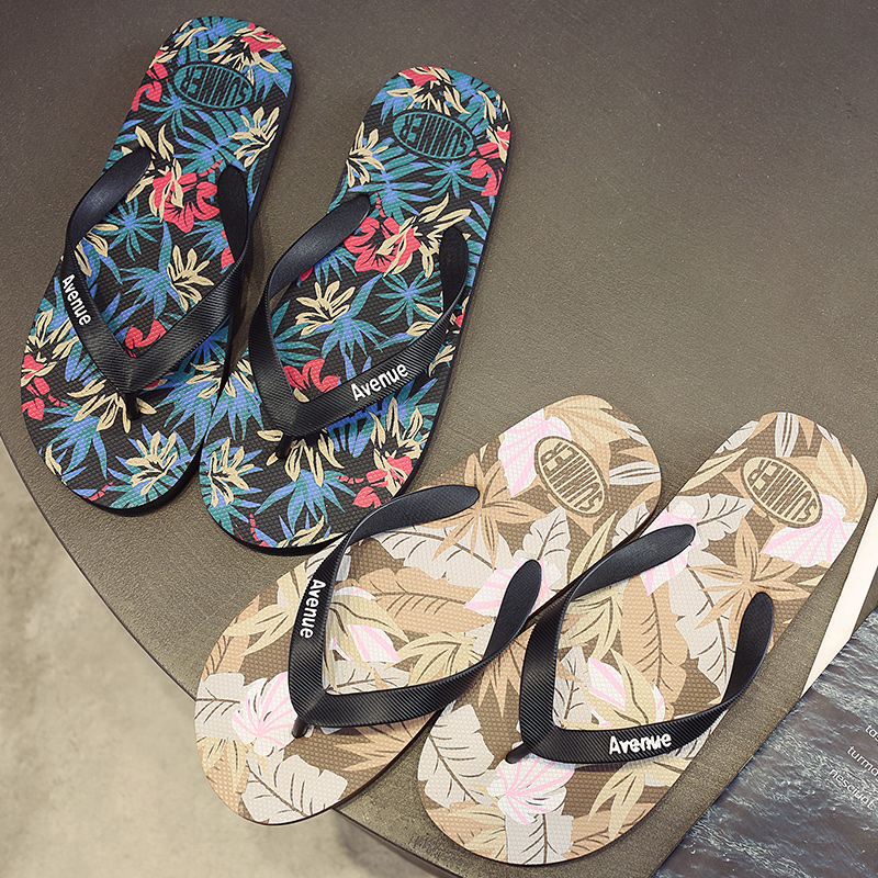 Sandal Motif Hawaii Pria, Sand - Men'S Shoes Daily Use ulasan dan harga