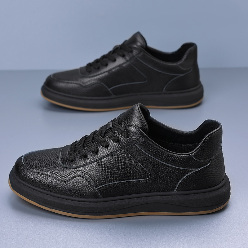 Sepatu Kasual Pria Kulit Asli  - Boat Shoe Leather ulasan dan harga