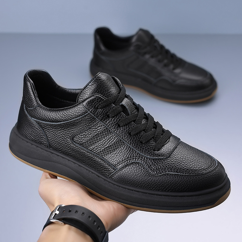Sepatu Kasual Pria Kulit Asli  - Boat Shoe Leather ulasan dan harga