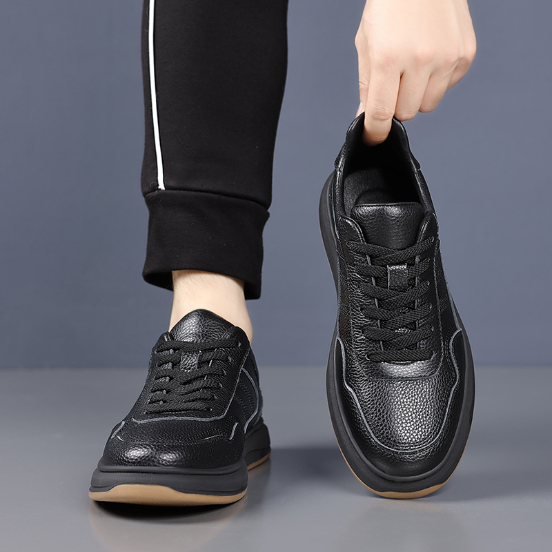 Sepatu Kasual Pria Kulit Asli  - Boat Shoe Leather ulasan dan harga