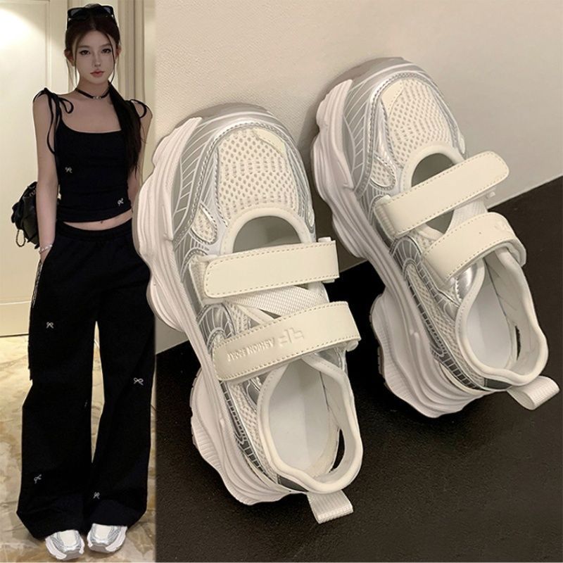Sandal Platform Berongga Perak - Sandal Sport Outdoor ulasan dan harga