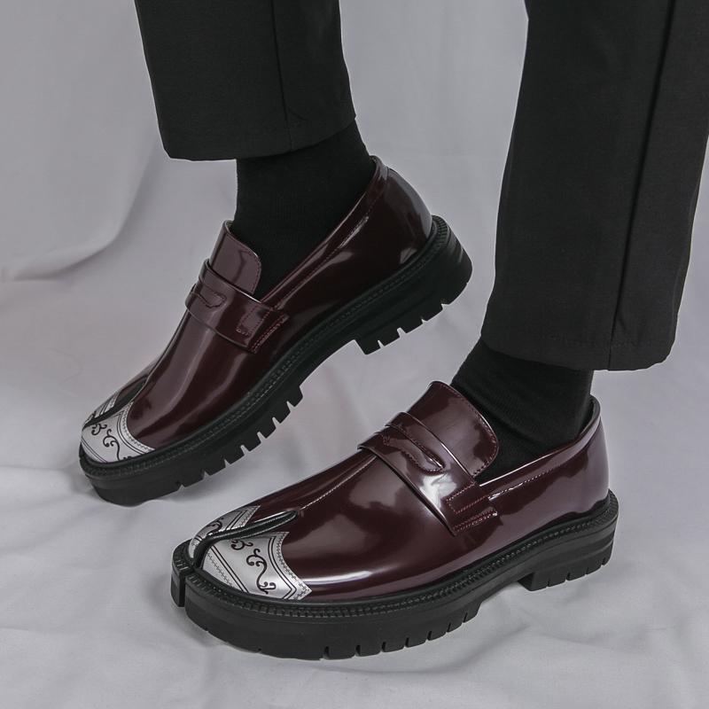 Sepatu Kulit Sol Tebal Bisnis  - Men'S Shoes Japanese Brand ulasan dan harga