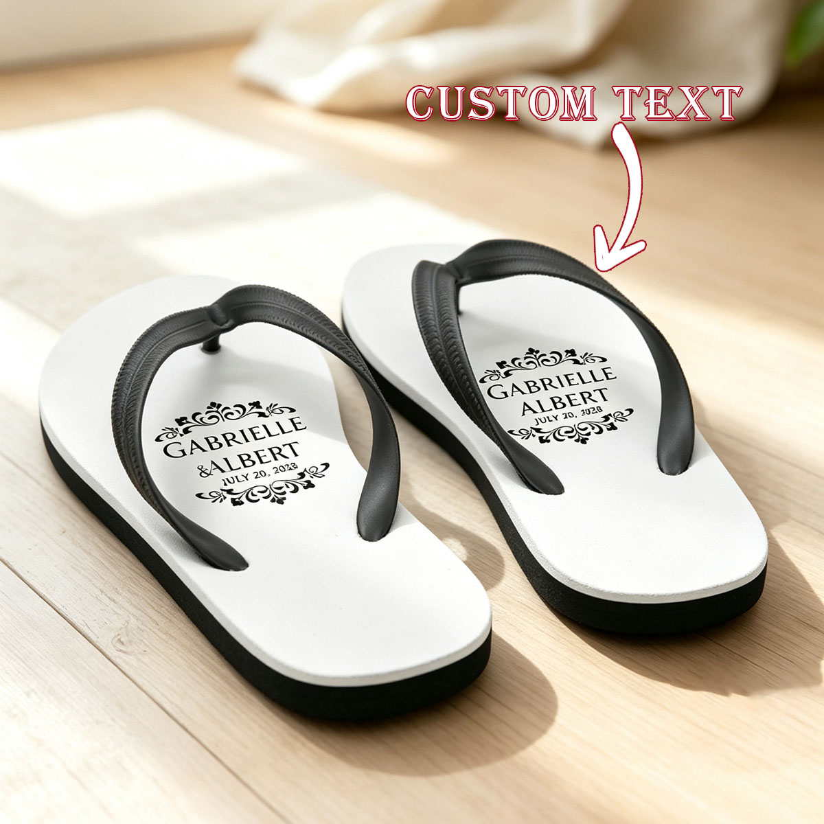 Sandal jepit custom yang menye - Flip Flop Beach Men ulasan dan harga