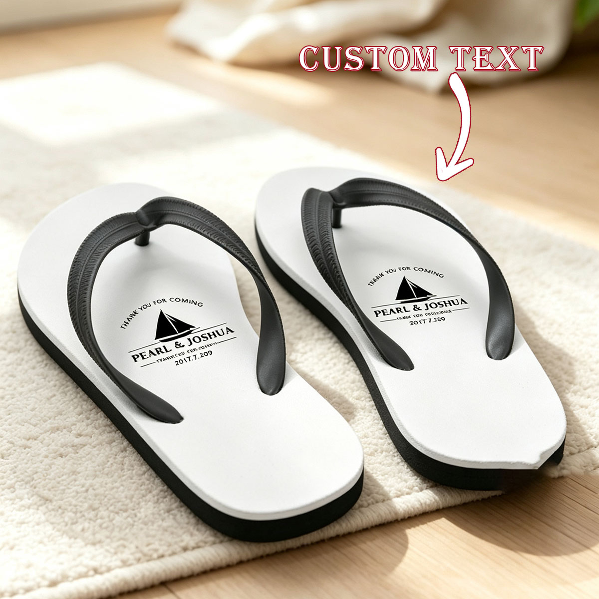 Sandal jepit custom yang menye - Flip Flop Beach Men ulasan dan harga