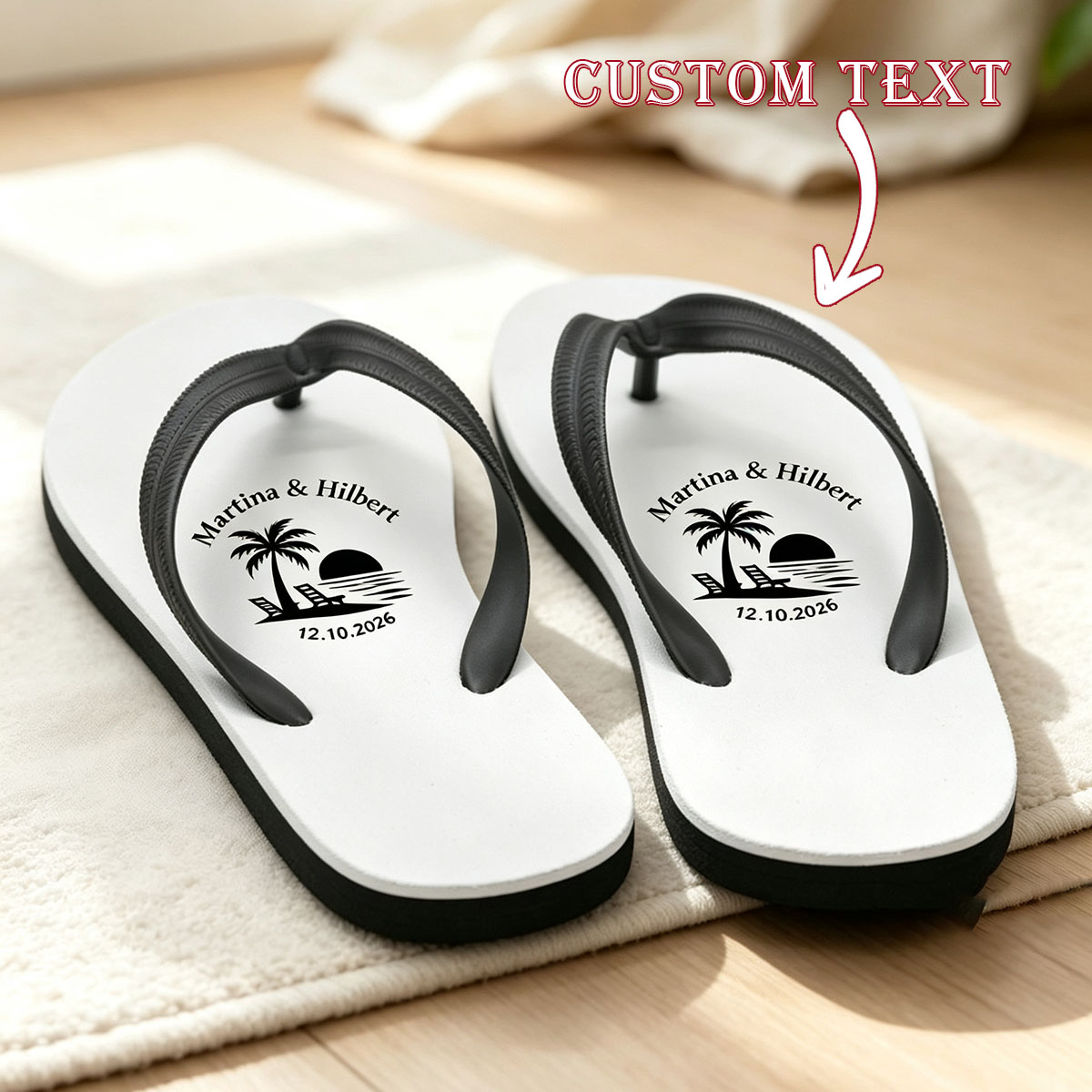 Sandal jepit custom yang menye - Flip Flop Beach Men ulasan dan harga