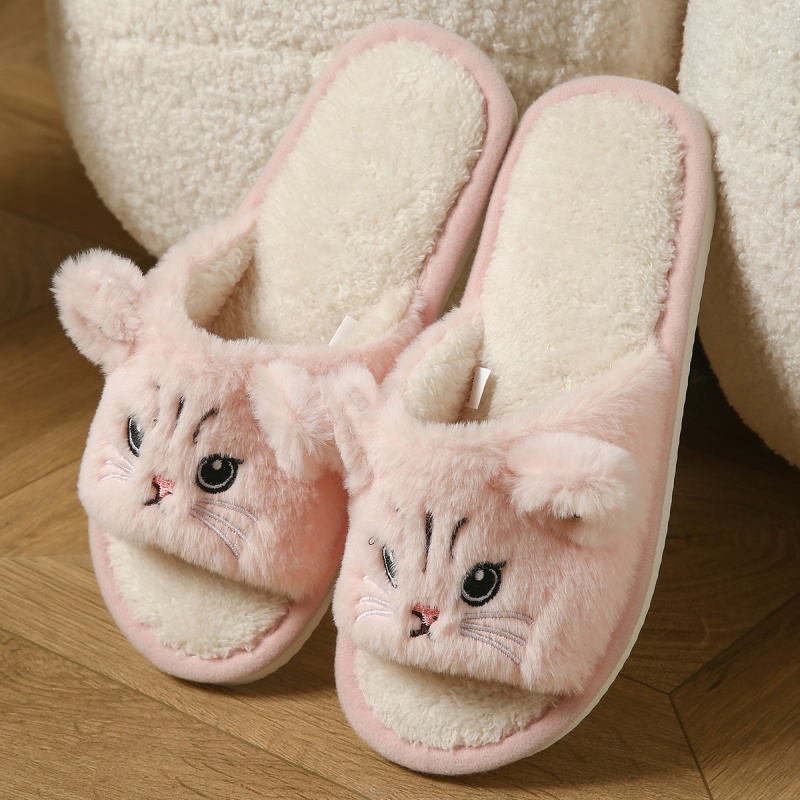 Sendal Jepit Bulu Kucing Lucu  - Flip Flop Beach Men ulasan dan harga