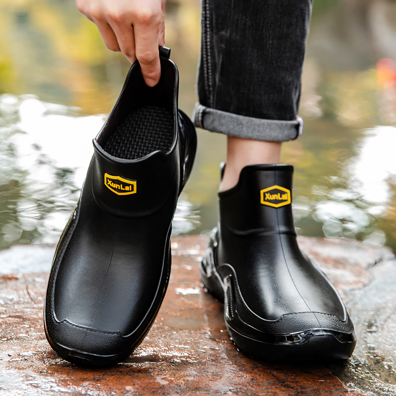 Sepatu Hujan Uniseks Sepatu Ai - Men Shoes Size 46 ulasan dan harga