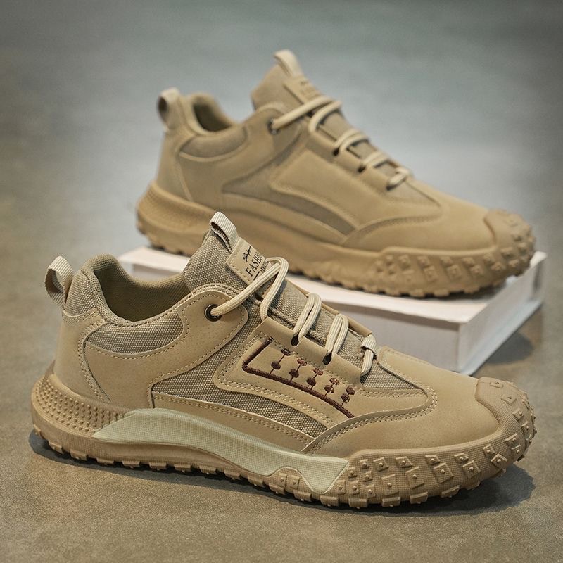 Sepatu Hiking Pria Bernapas, T - Boat Shoe Leather ulasan dan harga