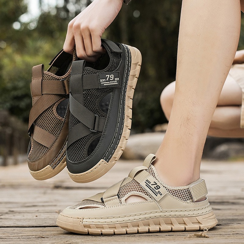 Sandal Pria Sandal Berongga Be - Sandal Sport Outdoor ulasan dan harga