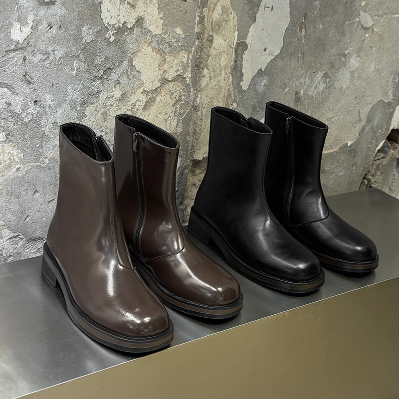 Sepatu Boots Pria Vintage Mewa - Men Shoes Elegant ulasan dan harga