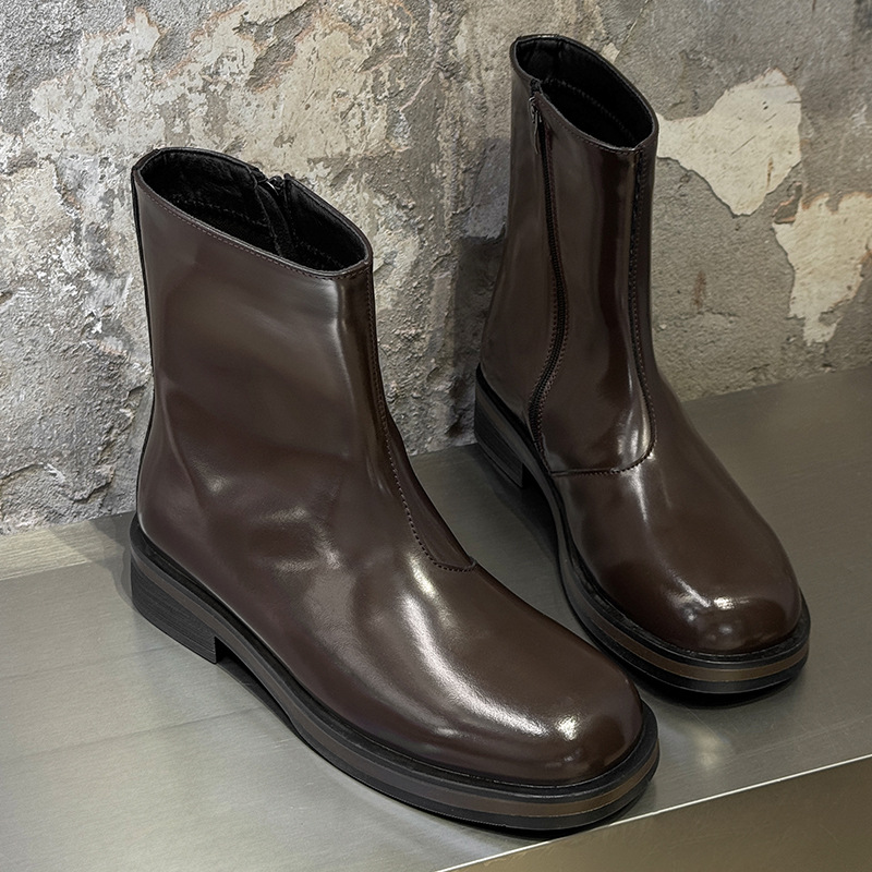 Sepatu Boots Pria Vintage Mewa - Men Shoes Elegant ulasan dan harga