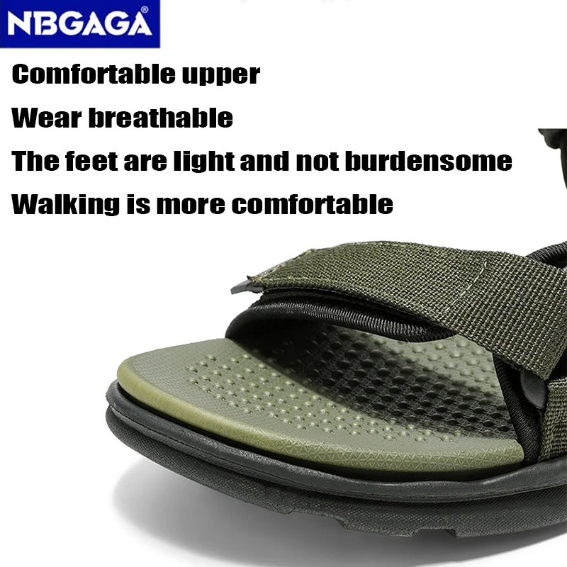 Sandal Musim Panas Pria dengan - Sandal Sport Outdoor ulasan dan harga