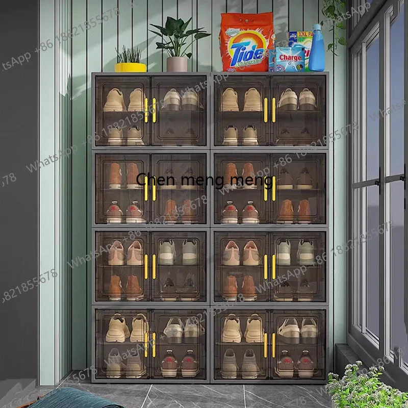 Rak Sepatu Transparan Anti Deb - Men Shoes Rack ulasan dan harga