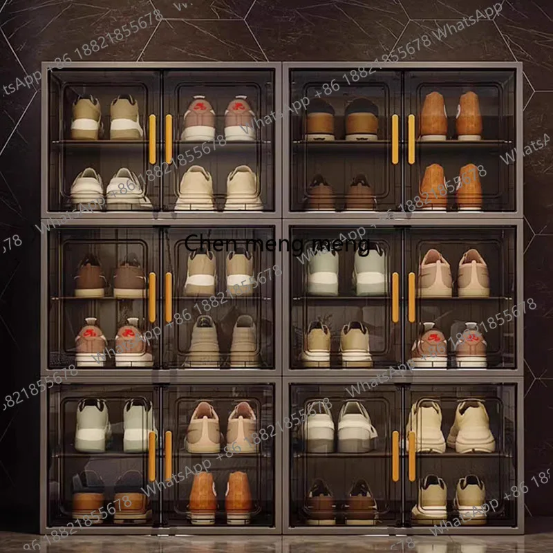 Rak Sepatu Transparan Anti Deb - Men Shoes Rack ulasan dan harga