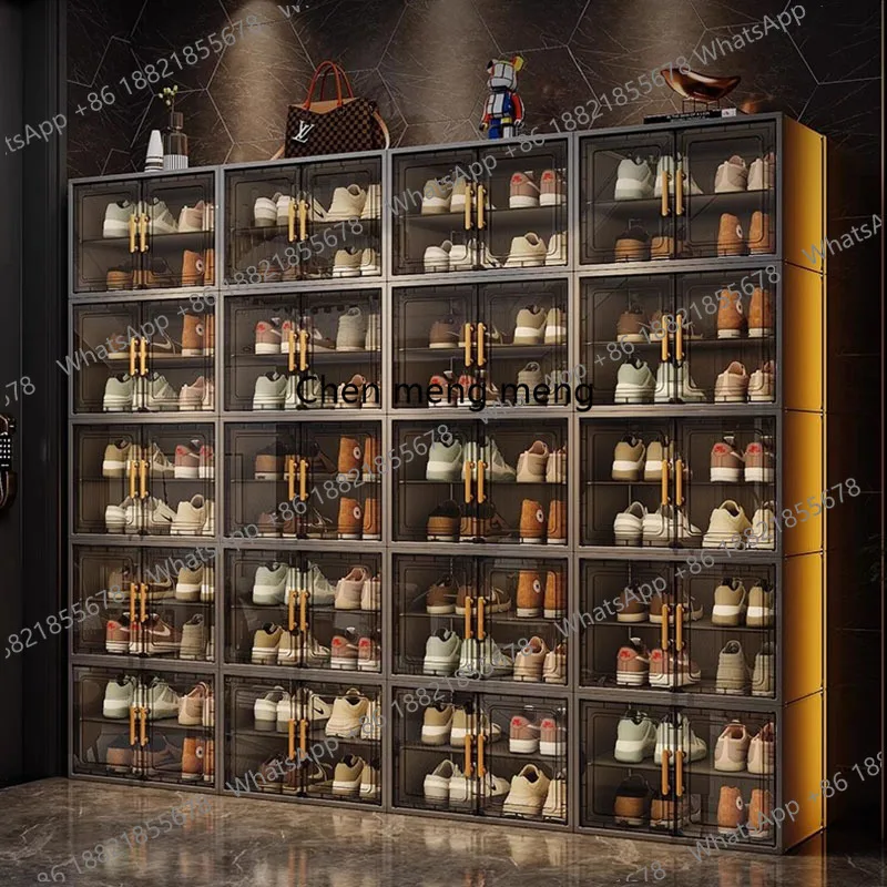 Rak Sepatu Transparan Anti Deb - Men Shoes Rack ulasan dan harga