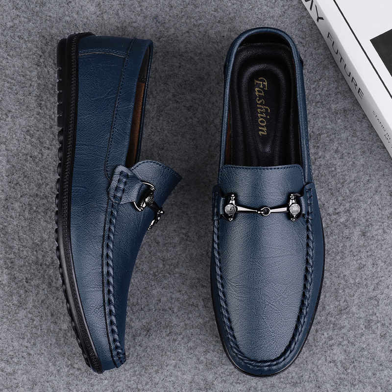 Sepatu Hitam Baru Sepatu Panto - Boat Shoe Leather ulasan dan harga