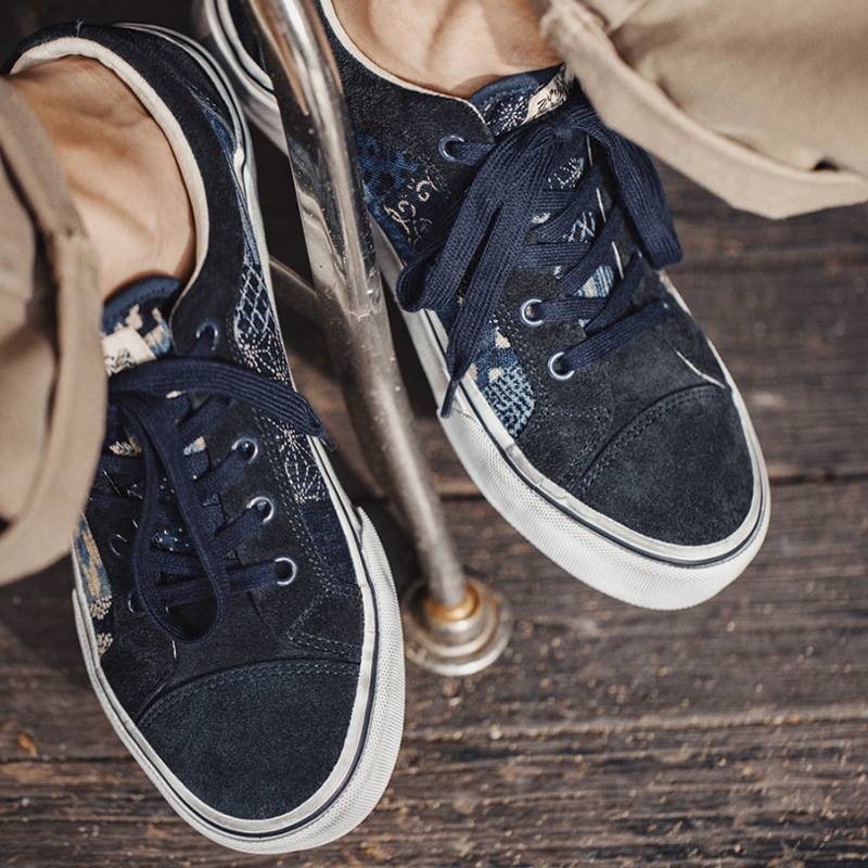 Maden sepatu kanvas cetak Retr - Men'S Shoes Japanese Brand ulasan dan harga
