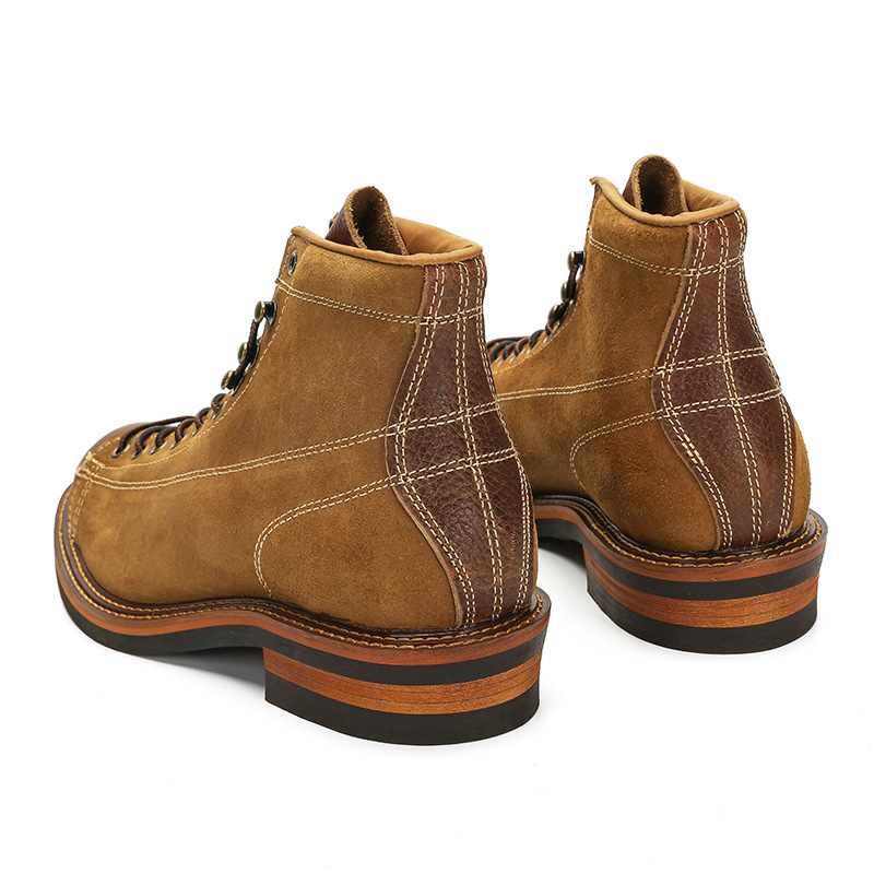 Sepatu Boots Kulit Asli Pria V - Men'S Shoes Brogues ulasan dan harga