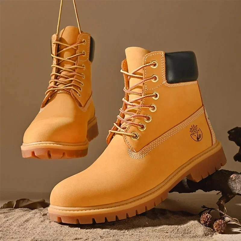 Sepatu Boots Pria High Top Ber - Men'S Shoes With Support ulasan dan harga