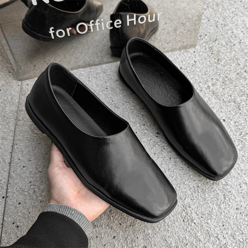 Sepatu Pria Model Loafer Kulit - Boat Shoe Leather ulasan dan harga