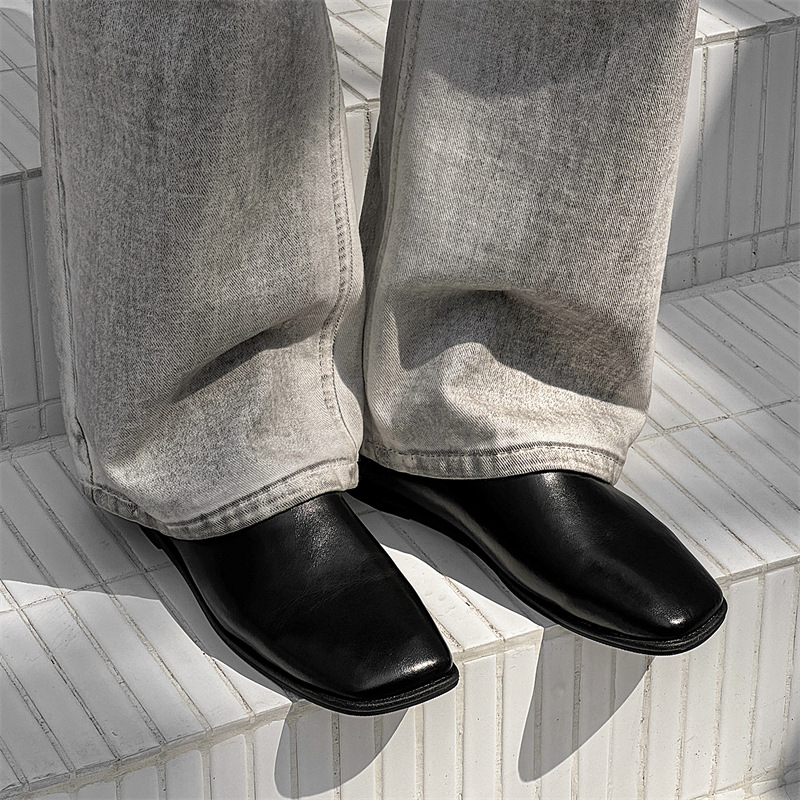 Sepatu Pria Model Loafer Kulit - Boat Shoe Leather ulasan dan harga