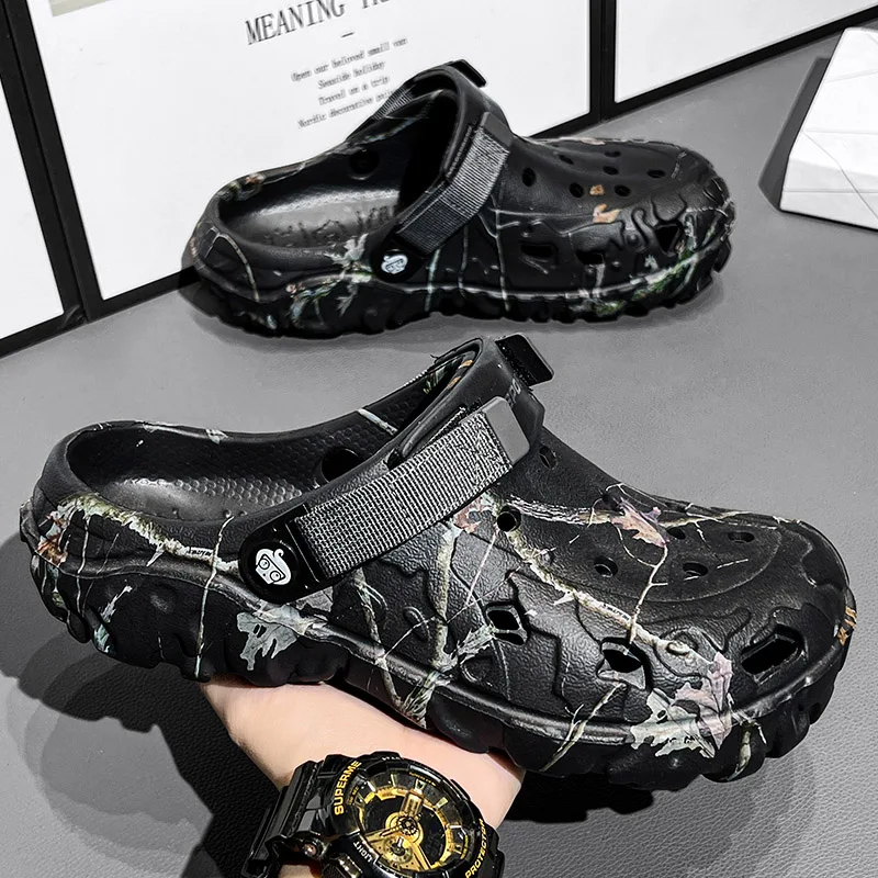 Sandal Bakiak Wanita dan Pria  - Men Shoes Size 46 ulasan dan harga